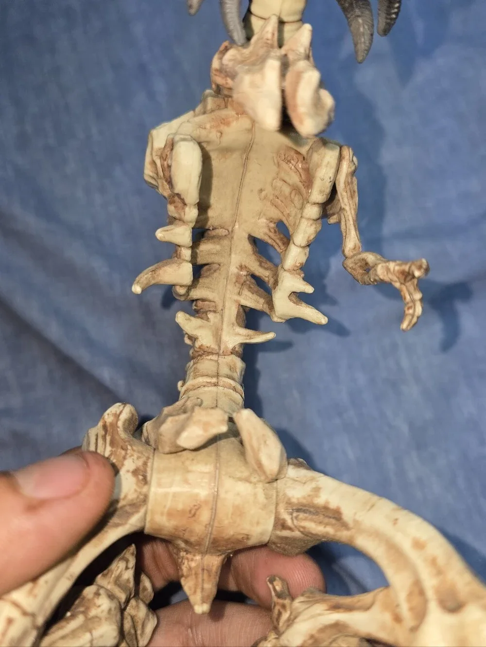 McFarlane's Spawn Series 7 Scourge Ultra-Action Figure 1996 Skeleton Demon Horn